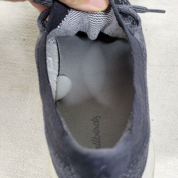 Allbirds Shoes Womens Size 12.5M Black Grey Running Sneakers Athletic Gym Track - Picture 14 of 16